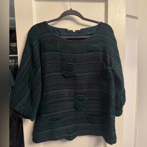 Erica Tanov Emerald Green Sweater